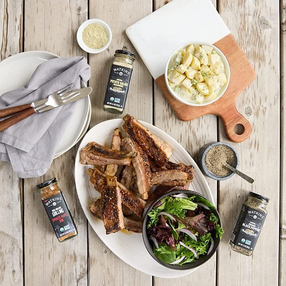 Watkins 1868 Organic Grilling Smoked Maple Rub, 3.8 oz, 3-Pack - Image 6
