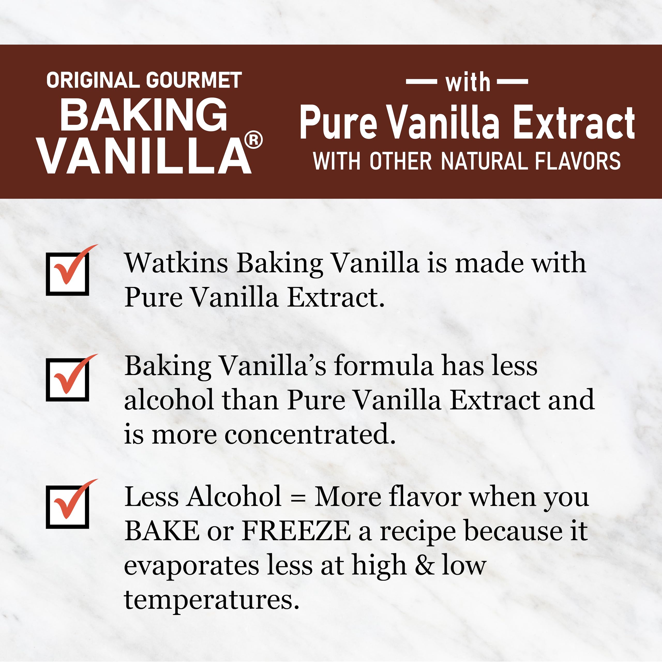 Watkins All Natural Original Gourmet Baking Vanilla, with Pure Vanilla Extract, 11 Fl Oz (Pack of 1) - Packaging May Vary - Image 6