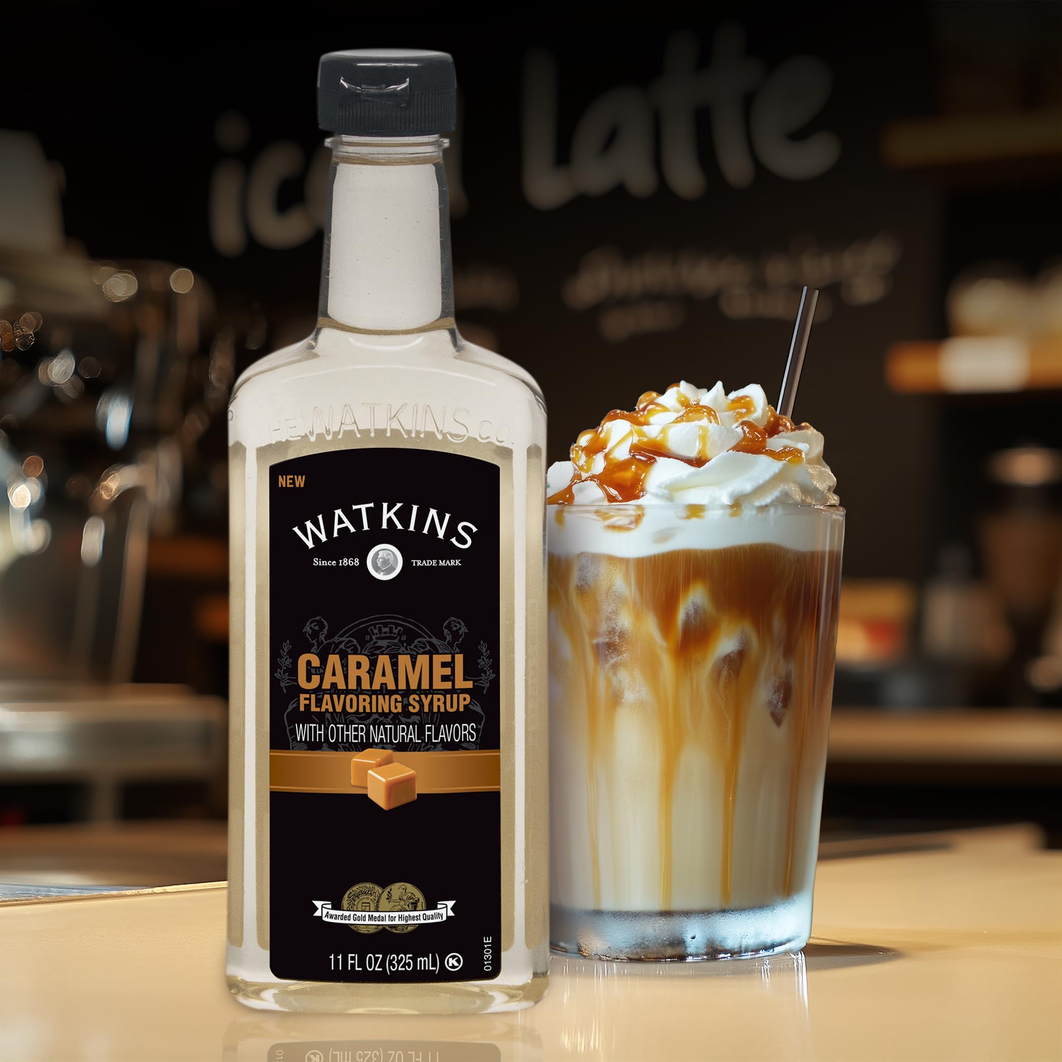 Watkins Caramel Coffee Flavoring Syrup, 11 Ounce - Image 3