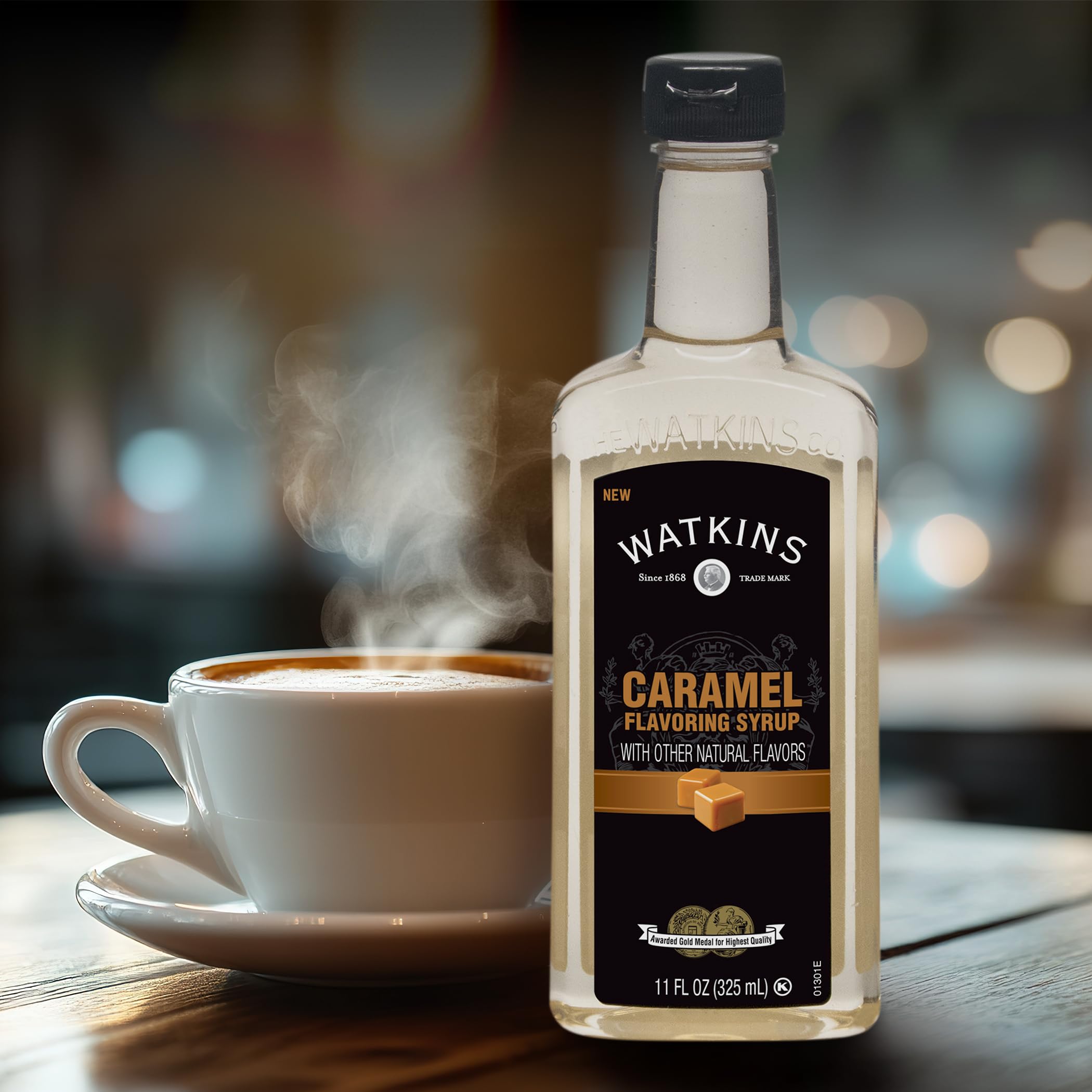 Watkins Caramel Coffee Flavoring Syrup, 11 Ounce - Image 4
