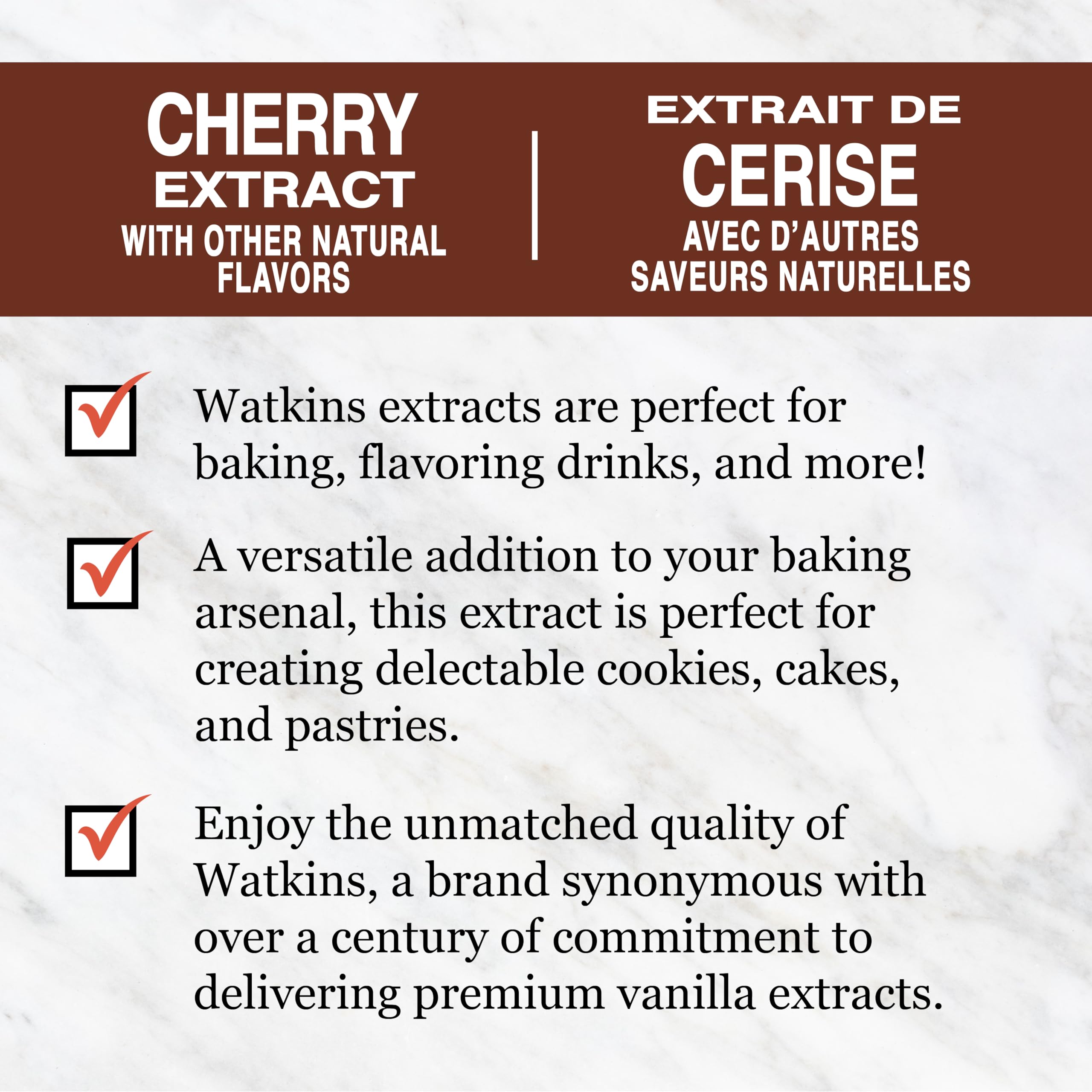 Watkins Cherry Extract with other Natural Flavors, 2 oz. Bottles, Pack of 6 (Packaging May Vary) - Image 4