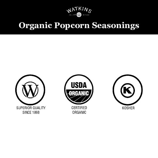Watkins Gourmet Organic Ranch Popcorn Seasoning, 3.6 oz - Image 7