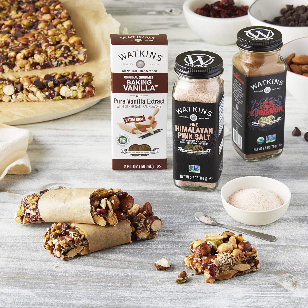 Watkins Himalayan Pink Salt Grinder, 5.7 Ounce, (Pack of 3) - Image 4