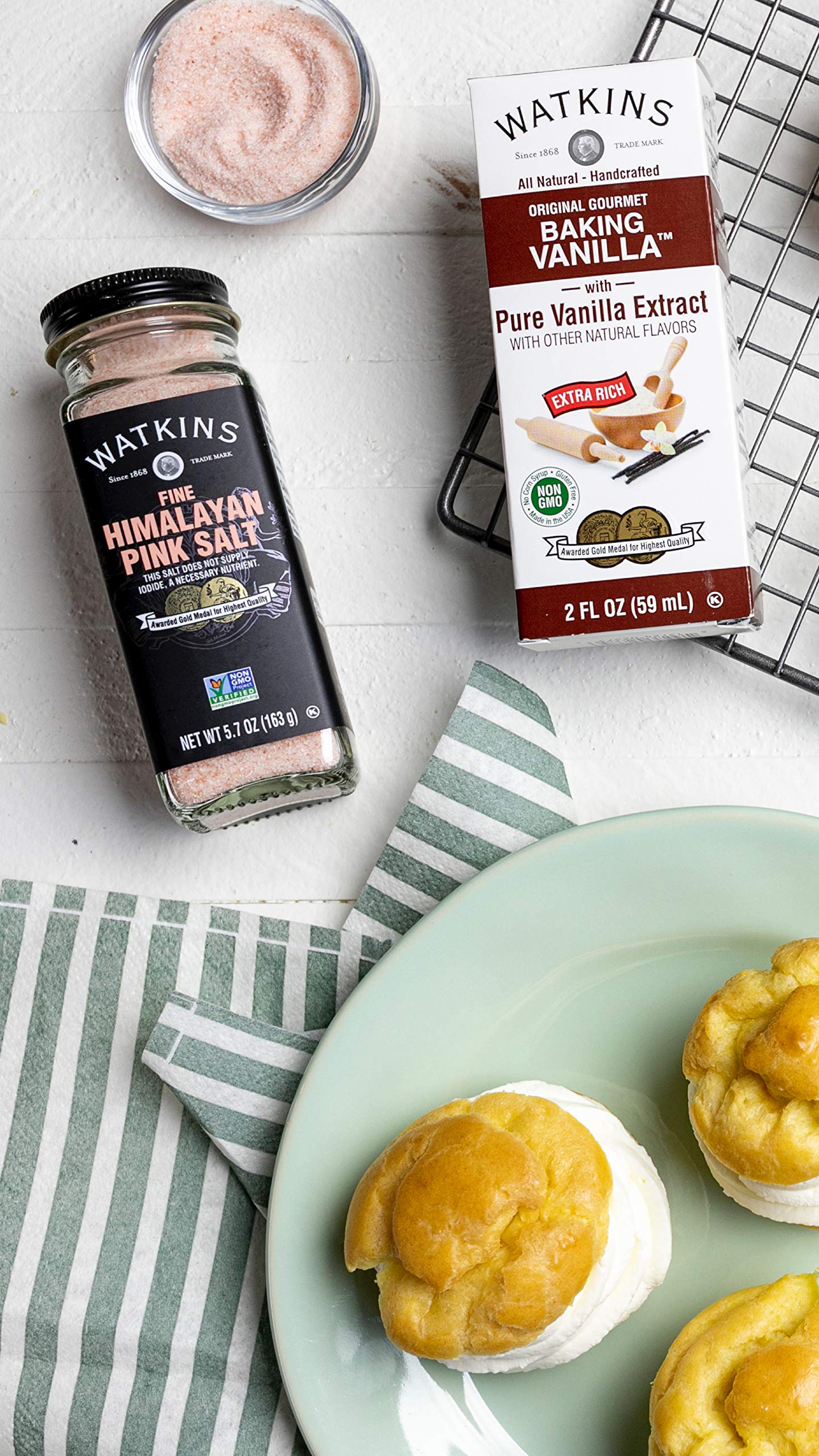 Watkins Himalayan Pink Salt Grinder, 5.7 Ounce, (Pack of 3) - Image 6