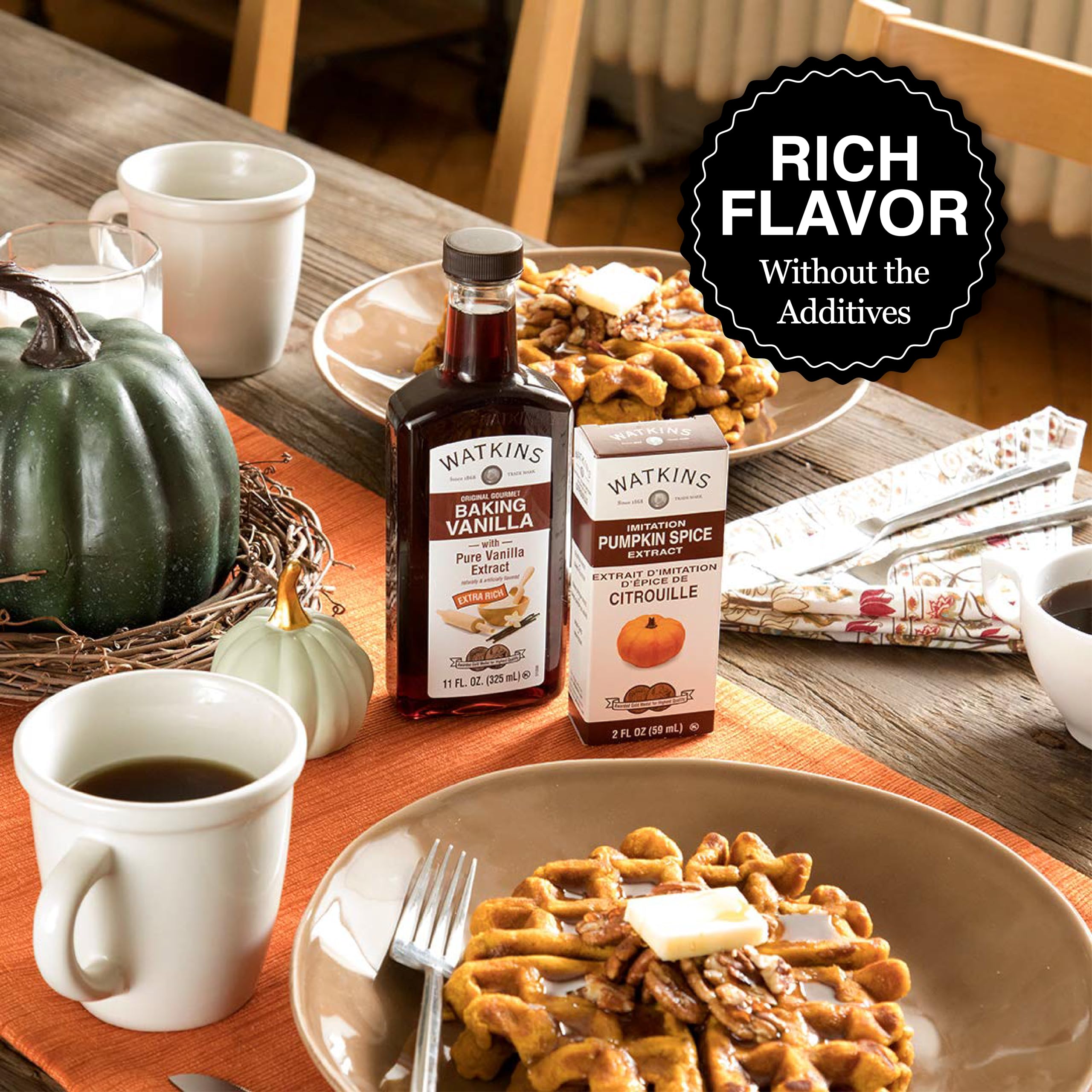 Watkins Imitation Pumpkin Spice Extract, 2 oz. Bottles, Pack of 6 (Packaging May Vary) - Image 6