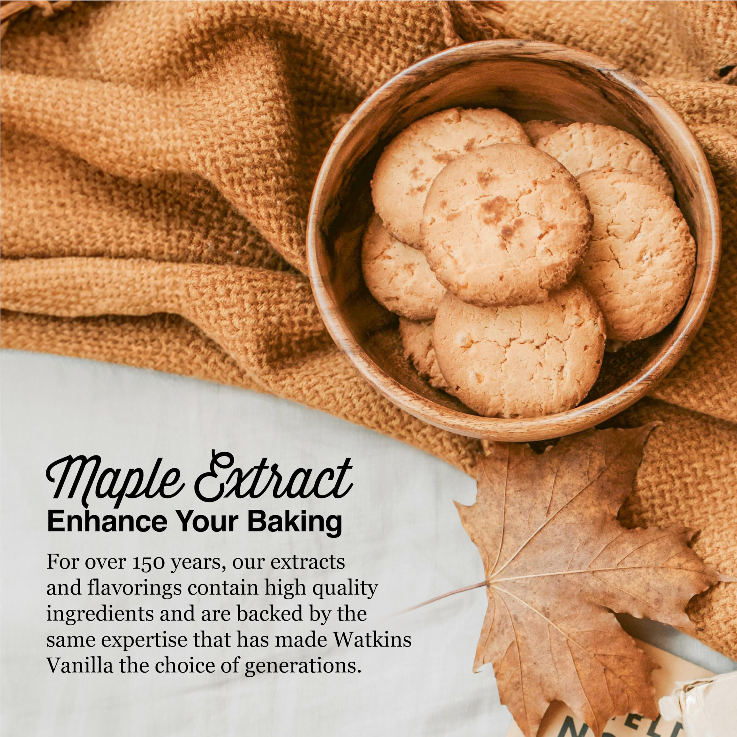 Watkins Maple Extract with Other Natural Flavors, 2 oz. Bottles, Pack of 6 (Packaging May Vary) - Image 3