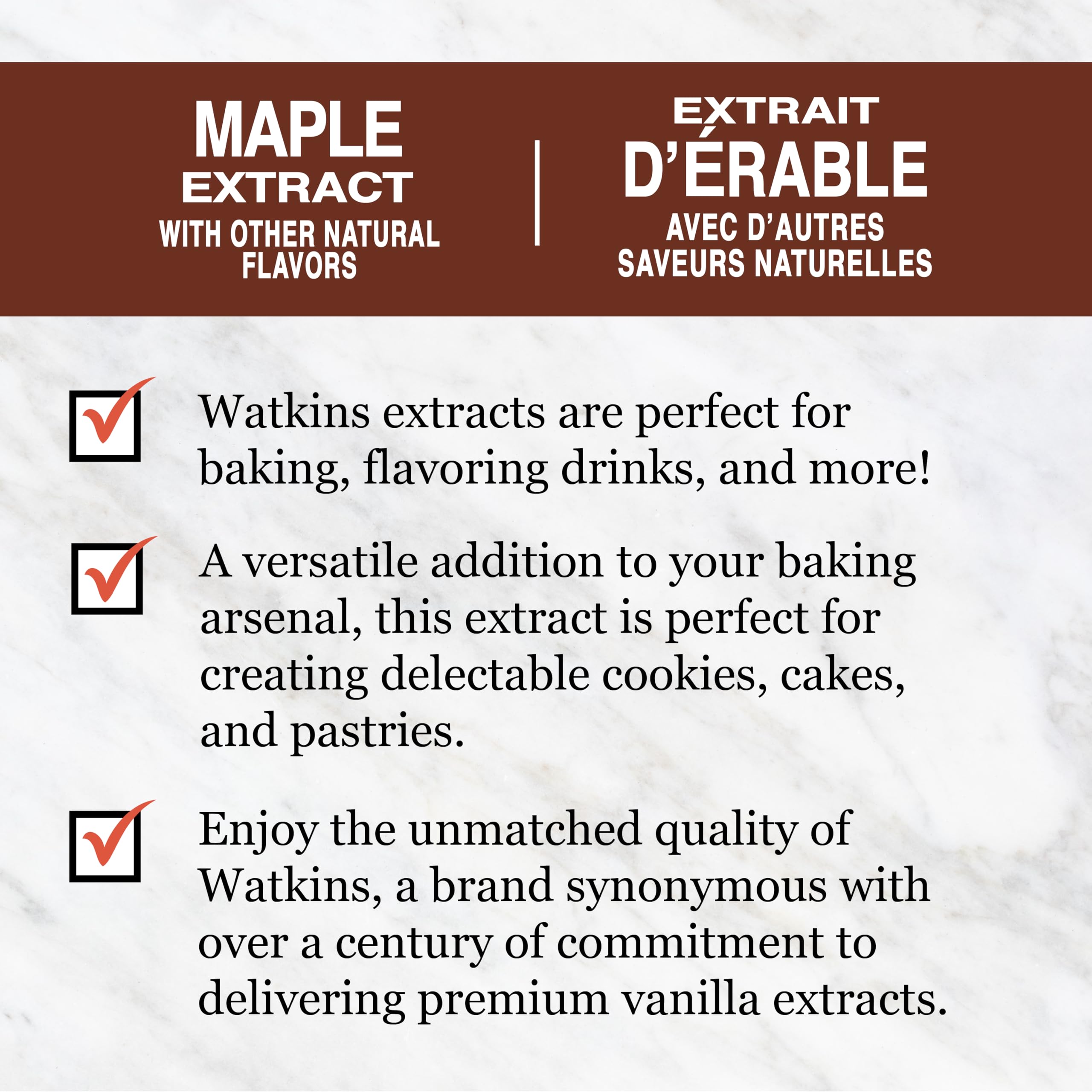 Watkins Maple Extract with Other Natural Flavors, 2 oz. Bottles, Pack of 6 (Packaging May Vary) - Image 4