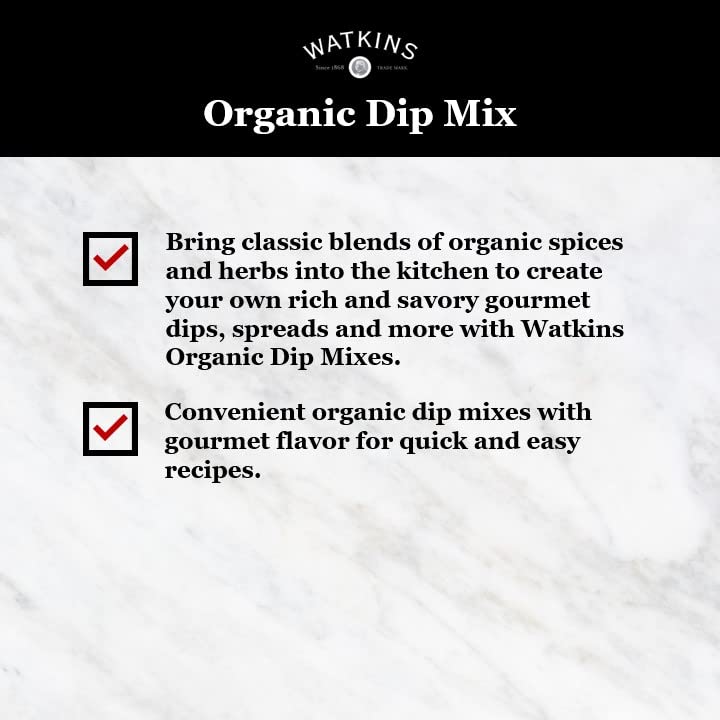 Watkins Organic Gourmet Dip Mix, Guacamole, 0.63 Ounce (Pack of 12) - Image 5