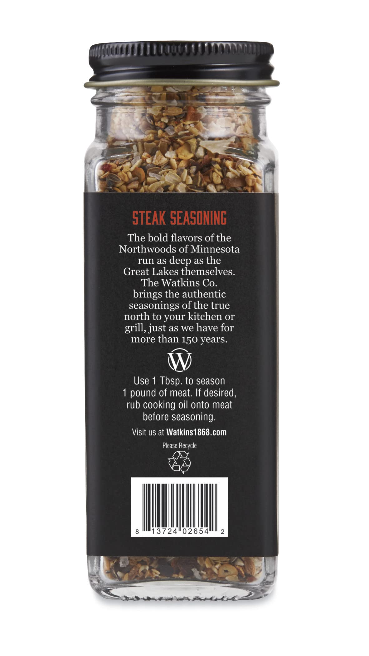 Watkins Organic Grilling Steak Seasoning, 3.5 Oz, 3-Pack - Image 3