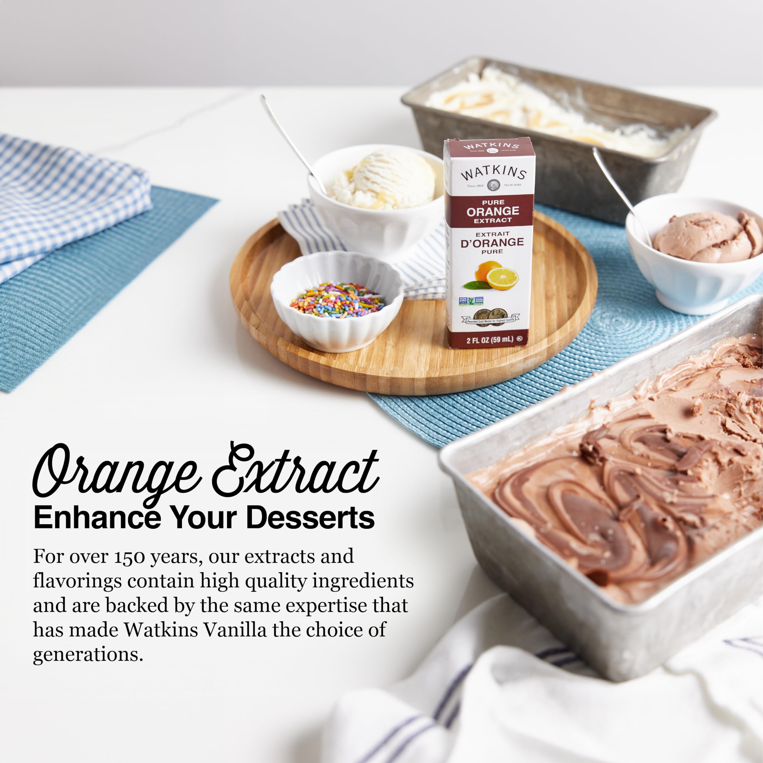 Watkins Pure Orange Extract, 2 oz. Bottles, Pack of 6 (Packaging May Vary) - Image 3