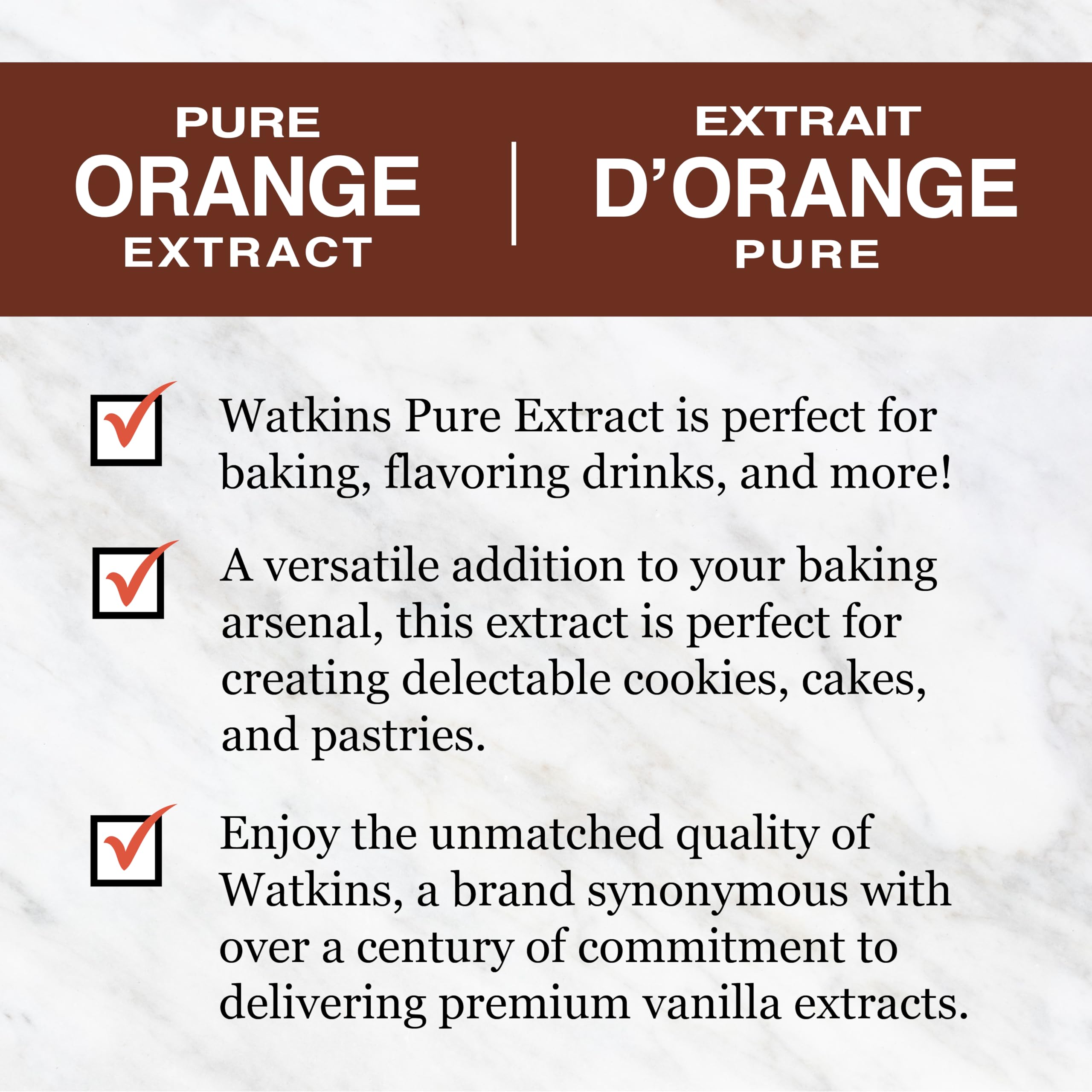Watkins Pure Orange Extract, 2 oz. Bottles, Pack of 6 (Packaging May Vary) - Image 4