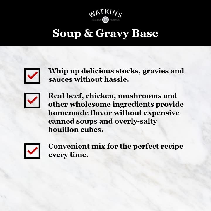 Watkins Soup and Gravy Base, Beef, 19 oz., 1 Count - Image 3