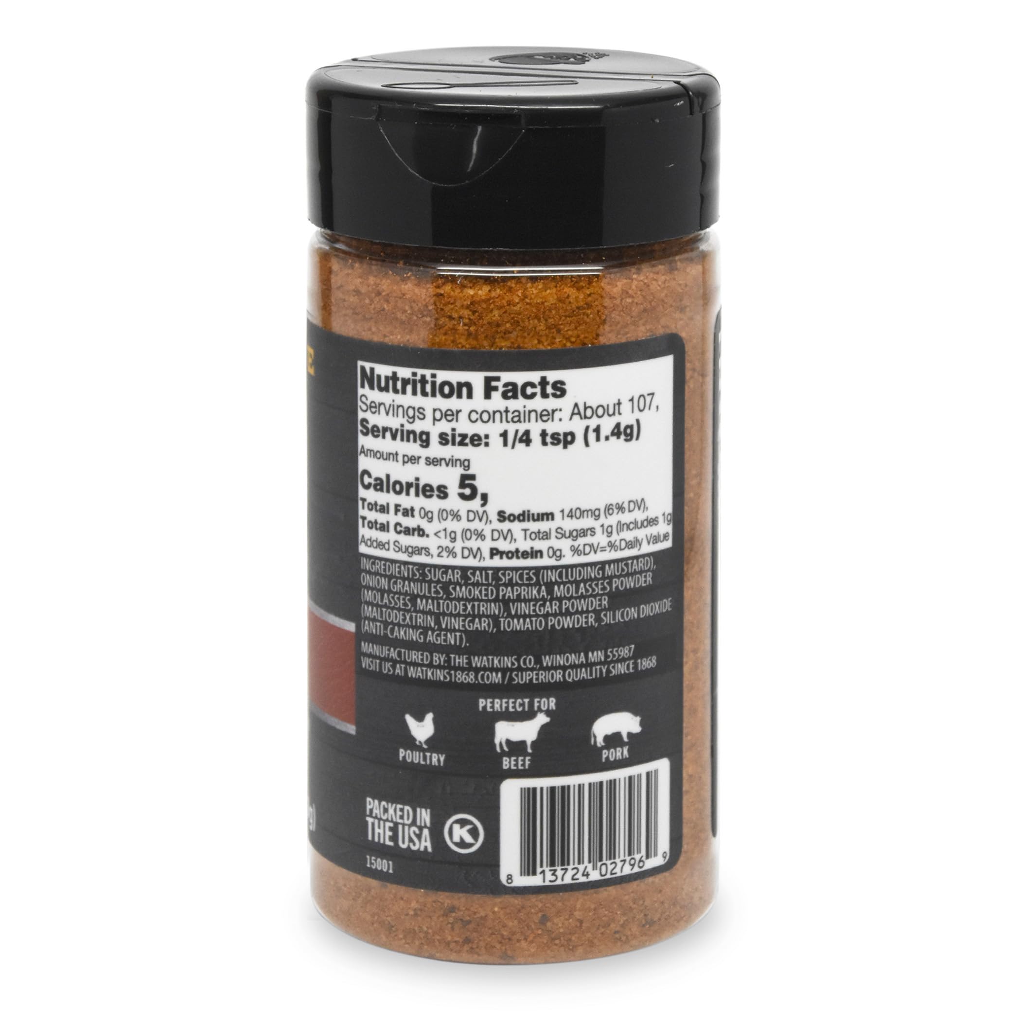 Yellowstone Cowboy BBQ Seasoning and Rub, 5.3oz - Image 3